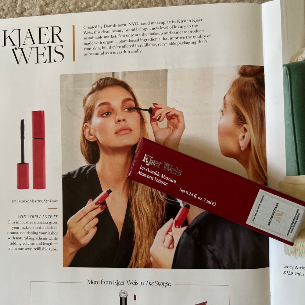 Kjaer Weis Mascara IM-POSSIBLE VOLUME BLACK FULL SIZE NEW IN BOX